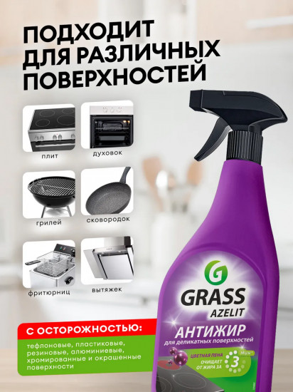 Чистящее средство для деликатных поверхностей «Антижир»