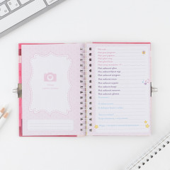 Анкета на замочке «Для стильных девчонок» - Фото 3