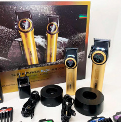 Набор для стрижки Barber Comb V-001&V-977 Gold - Фото 4