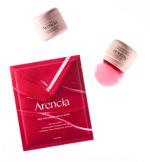 Гидрогелевая маска с коллагеном и пептидами «Red Collagen Jello Mask»