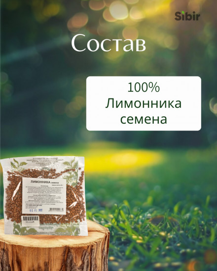 Лимонника семена