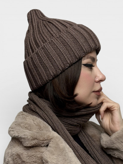 Комплект с шарфом женский «Орешник»