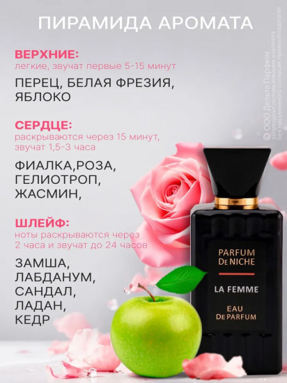 Парфюмерная вода «La Femme»