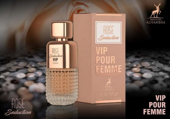 Вода парфюмерная «Rose Seduction Vip Pour Femme»