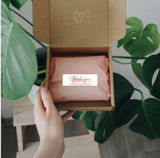 Наклейки «Thank you»