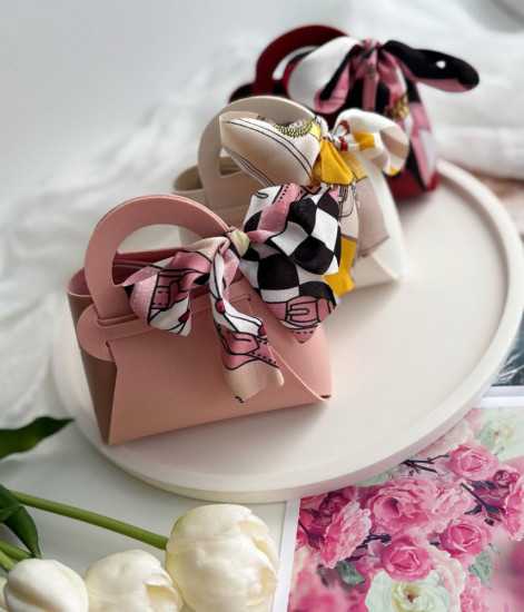 Набор бонбоньерок с бантиком