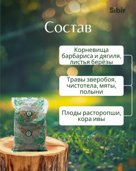 Сбор травяной «Желчный пузырь без камней»