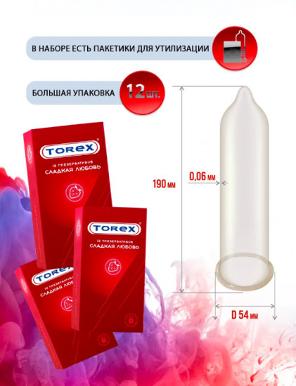 Презервативы «Сладкая любовь»