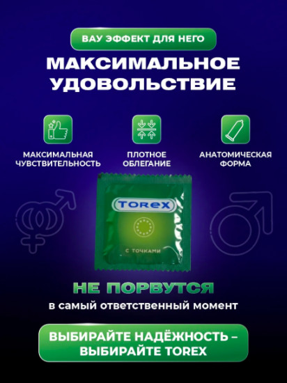 Презервативы «С точками»