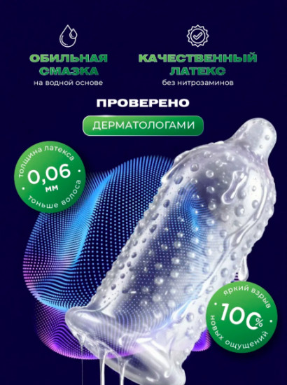 Презервативы «С точками»