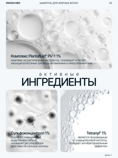 Шампунь для жирных волос «Сульфоконцентрол»