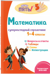 Правила по математике. 1-4 классы. Математика. Супернаглядный справочник. Комплект из 2 книг - Фото 5