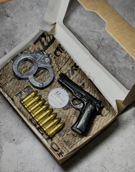 Подарочный набор сувенирного мыла для мужчин