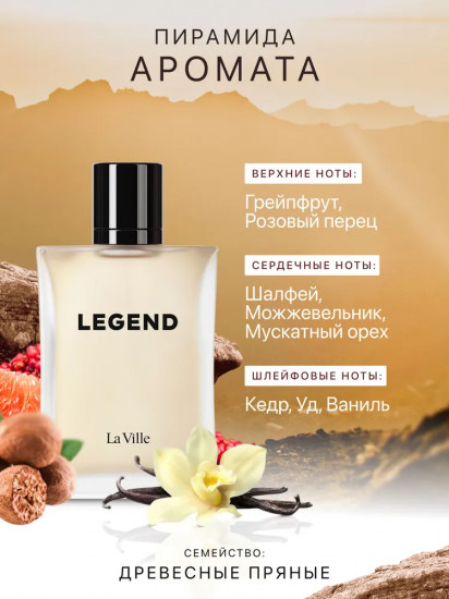 Парфюмированная вода «Legend»