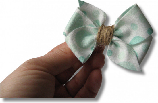 Бантики на зажимах для волос ручной работы «Pastel bows collection»