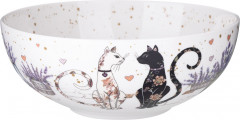 Салатник «Лавандовые коты» - Фото 3