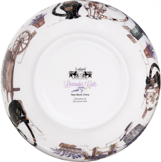 Салатник «Лавандовые коты»