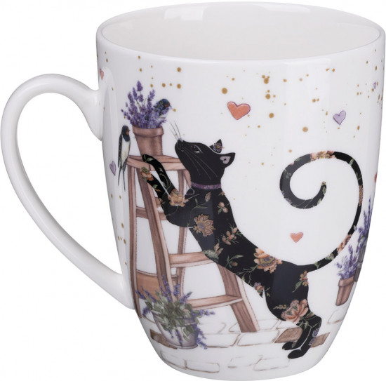 Набор посуды обеденный «Лавандовые коты»