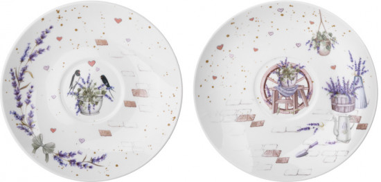 Набор чайный «Лавандовые коты»