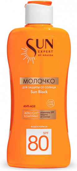 Молочко для защиты от солнца «Sun Block» SPF80 