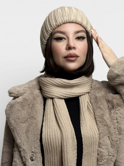 Комплект с шарфом женский «Орешник»