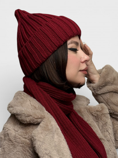 Комплект с шарфом женский «Орешник»