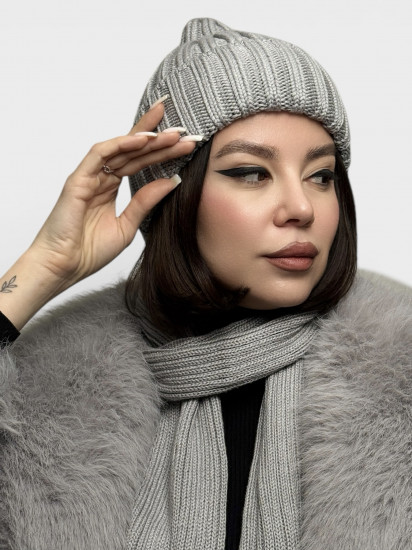 Комплект с шарфом женский «Орешник»