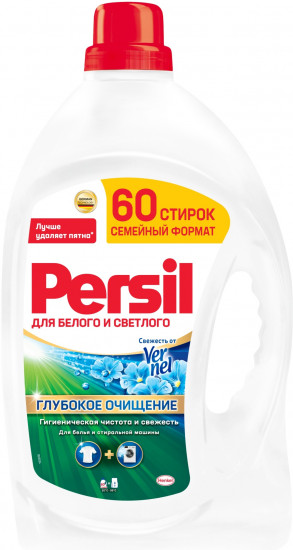 Гель для стирки белого и светлого белья «Глубокое очищение»