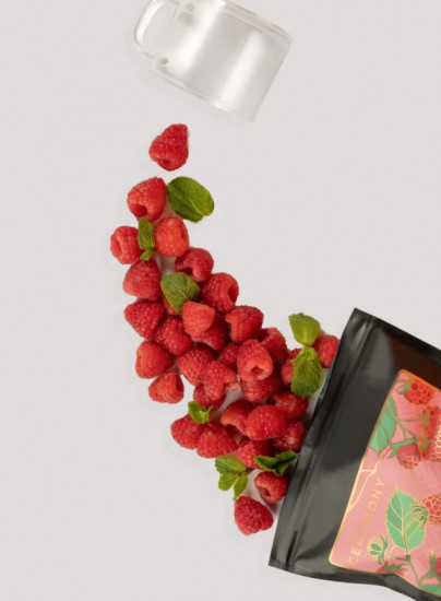 Чай черный листовой «Мята и Малина»