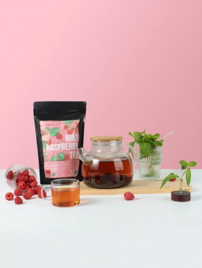 Чай черный листовой «Мята и Малина»