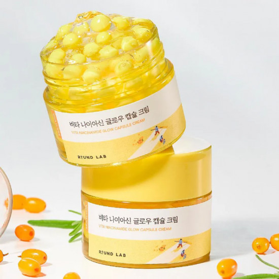 Капсульный крем для лица с витамином С и ниацинамидом «Vita Niacinamide Glow Capsule Cream»