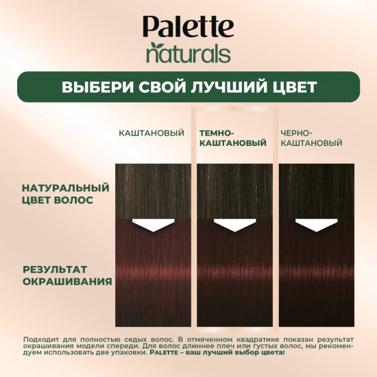 Краска для волос, оттенок 3-68 Шоколадно-каштановый