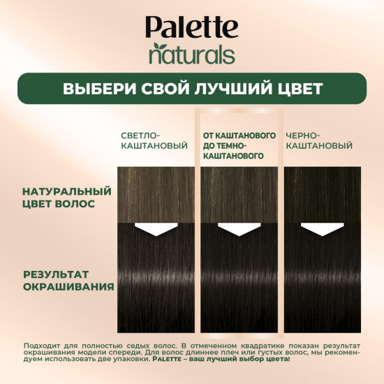 Краска для волос, оттенок 3-1 Роскошный каштан