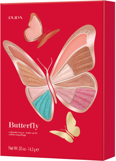 Палетка для макияжа «Butterfly Eyes & Lips Palette», оттенок Pastel Touch