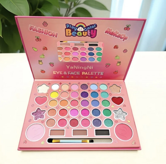 Детский набор декоративной косметики с зеркалом «Eye & Face Palette»