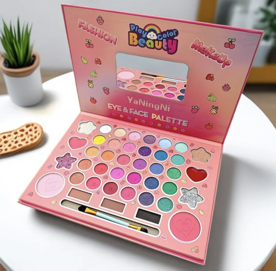 Детский набор декоративной косметики с зеркалом «Eye & Face Palette»