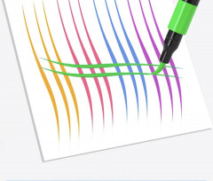 Набор акриловых маркеров в тубусе - Фото 2