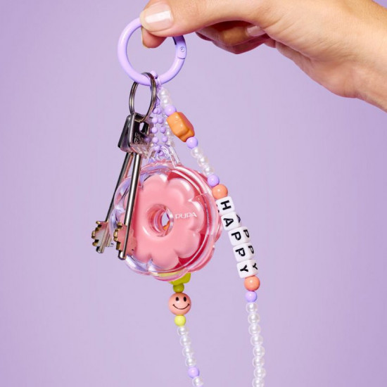 Браслет с блеском для губ «Happy Charms», тон 002 Сирень