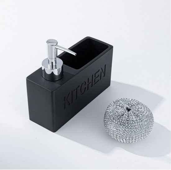 Дозатор для чистящего средства с металлической губкой