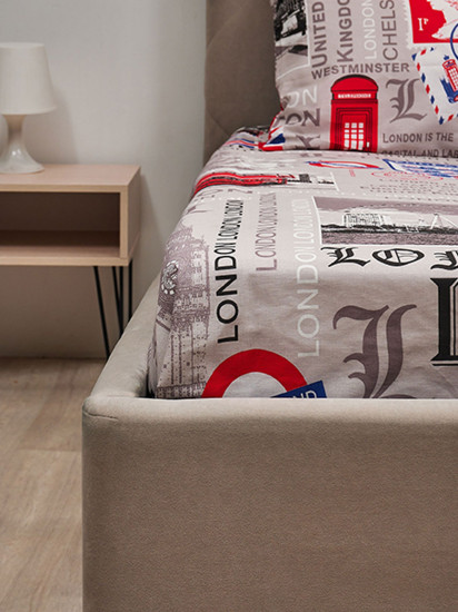 Простыня на резинке «Лондон»