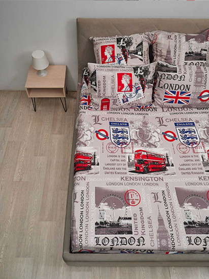Простыня на резинке «Лондон»