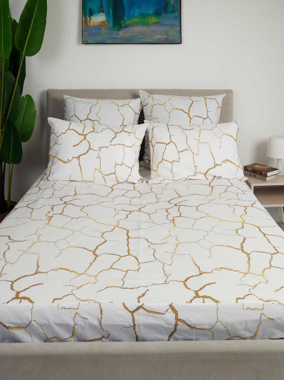 Простыня на резинке «Кракле»