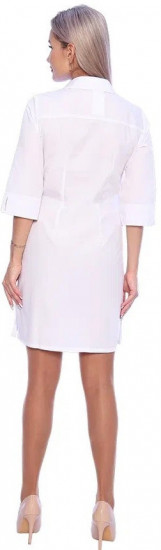 Халат медицинский белый «Габриэлла»