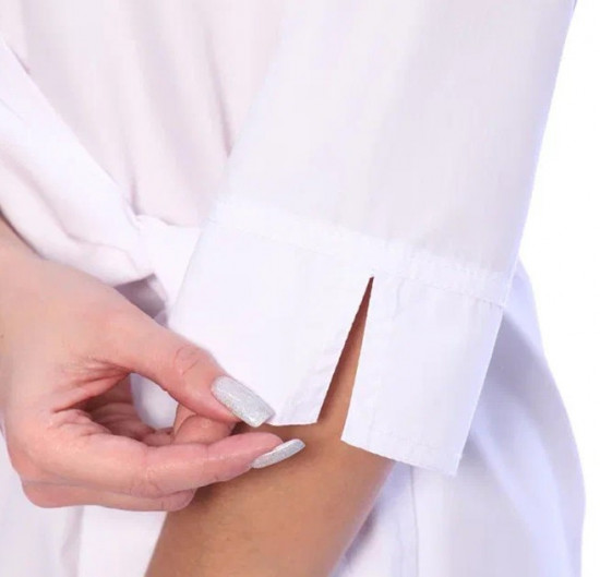 Халат медицинский белый «Габриэлла»