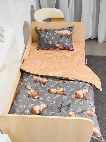 Комплект постельного белья «Капибары»