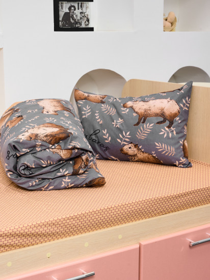 Комплект постельного белья «Капибары»