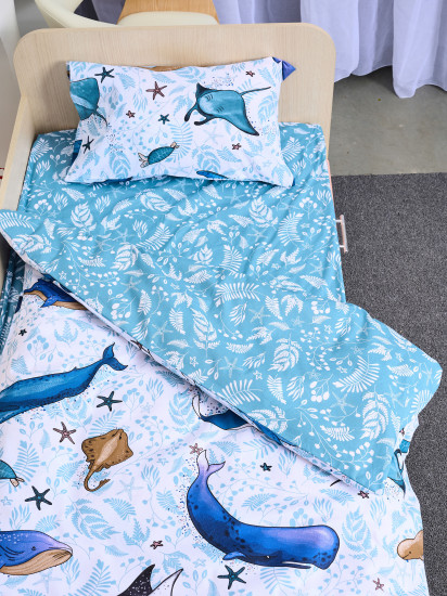 Комплект постельного белья «Киты»