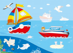 Плывём. Познавательные наклейки - Фото 2