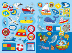 Плывём. Познавательные наклейки - Фото 3