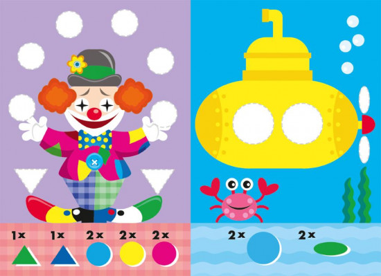 Божья коровка. Наклейки для малышей